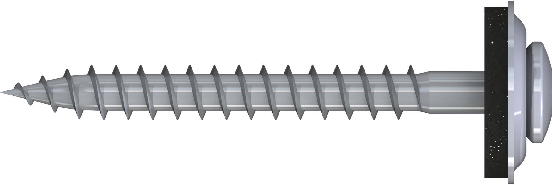 Edelstahl Spenglerschrauben Mit EPDM Dichtscheibe - 100 Stück 4,5x20mm A2