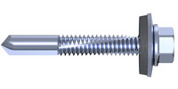Steel drilling screws