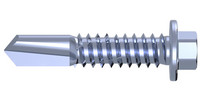 Drilling crossbar screw