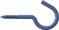 Gebogene Schraubhaken
