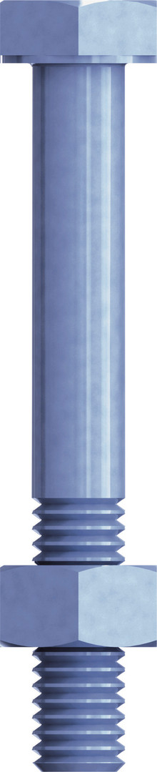 Botao Sechskantkopf, (pp), M10 x 70mm, Kunststoffschrauben, Muttern &  Unterlegscheiben, - Schrauben 20pcs weiß