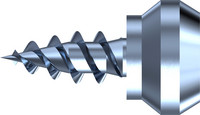 Clip screw, steel clip